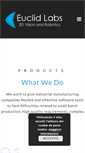 Mobile Screenshot of euclidlabs.it