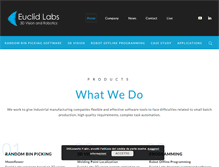 Tablet Screenshot of euclidlabs.it