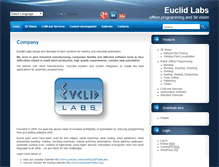 Tablet Screenshot of my.euclidlabs.it